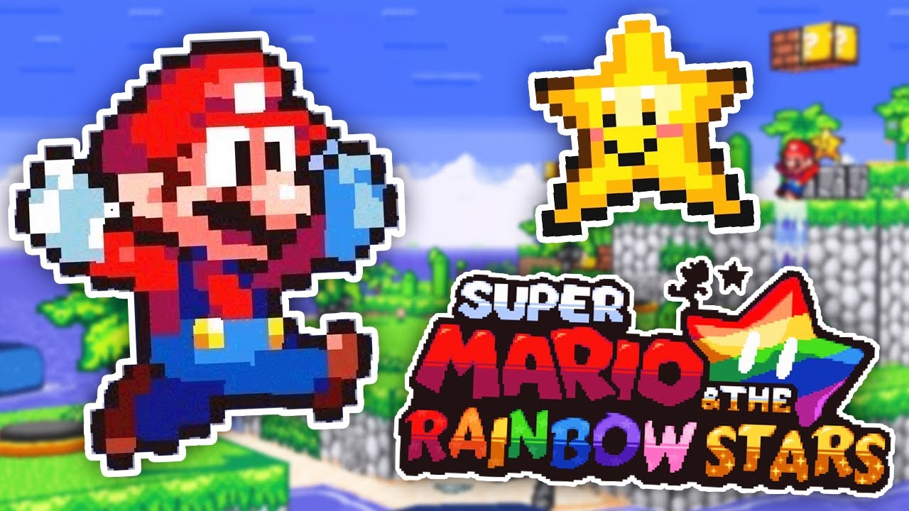 O MELHOR FAN GAME DO MARIO! Super Mario and the Rainbow Stars