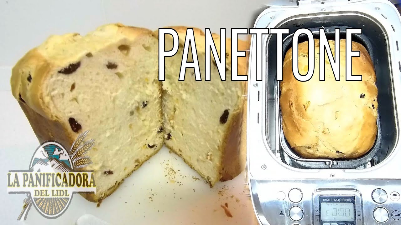 Panettone con la Panificadora del Lidl