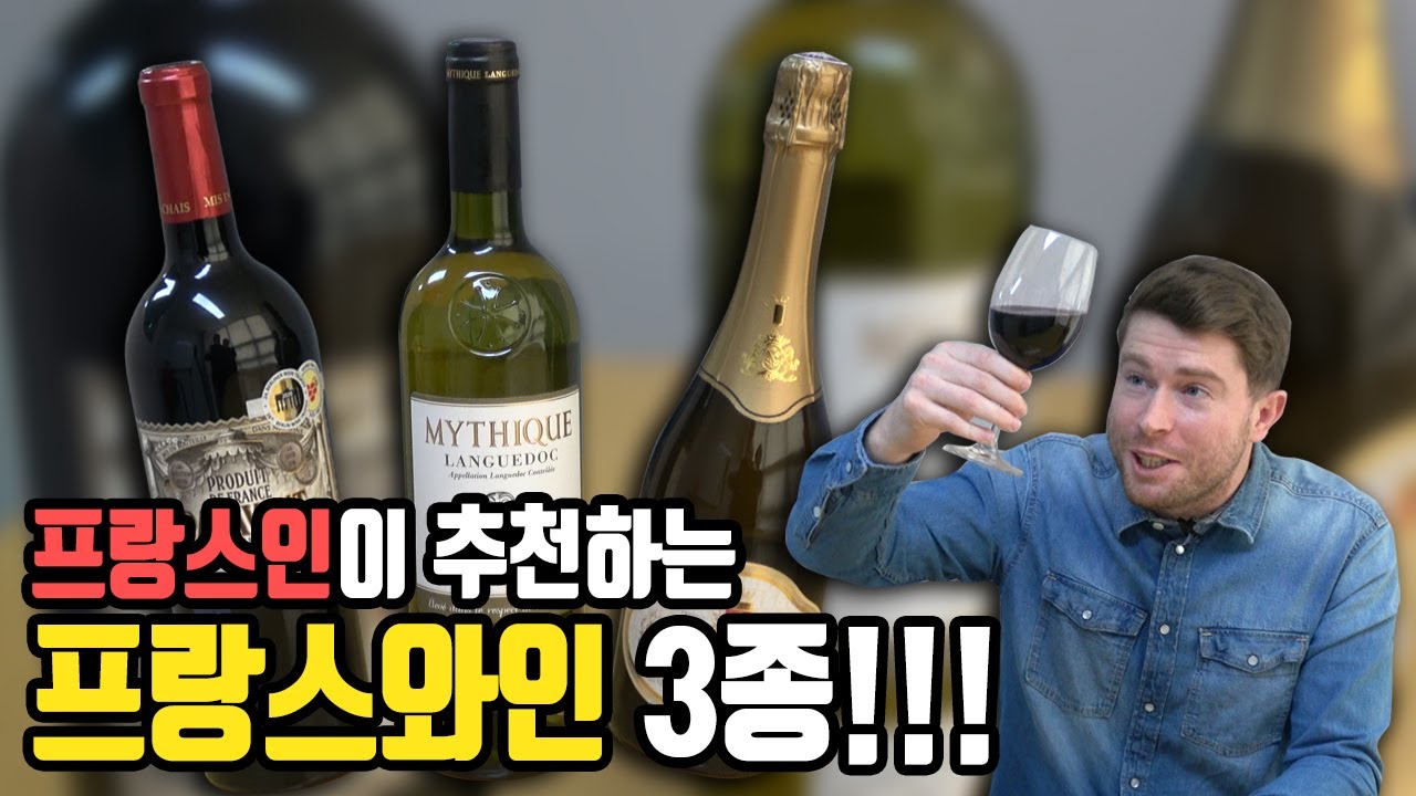 프랑스인이 추천하는 가성비 갑!!! 프랑스 와인 3종!!!!!