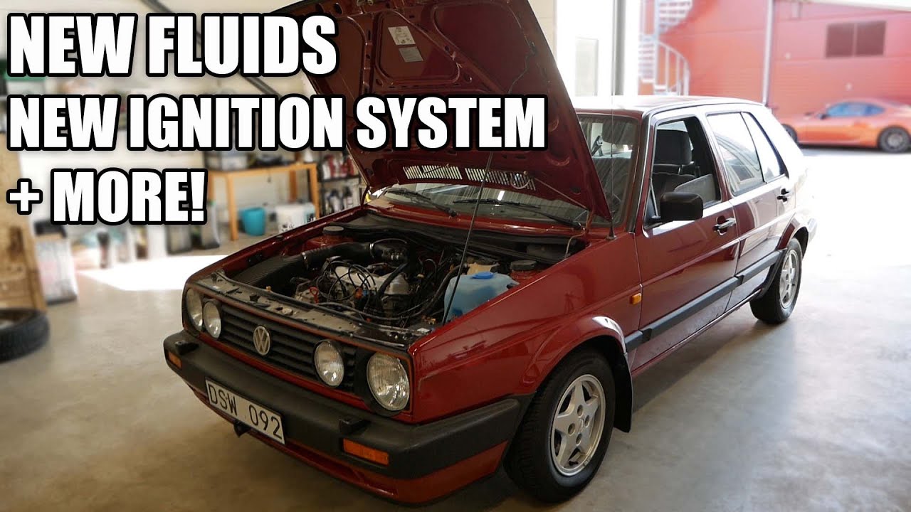 VW Golf MK2 — Спасение 30-летнего автомобиля из амбара. Часть 2