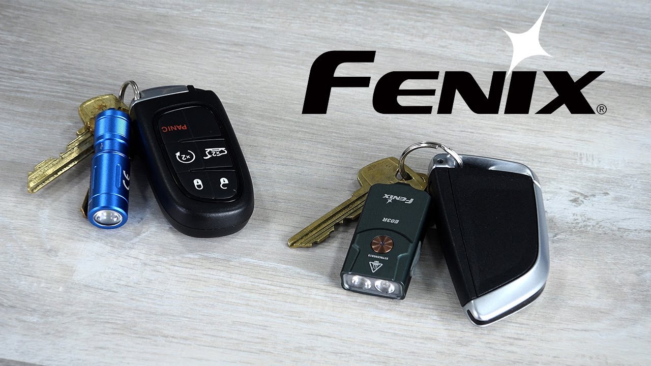 Fenix E02R & E03R Keychain Lights