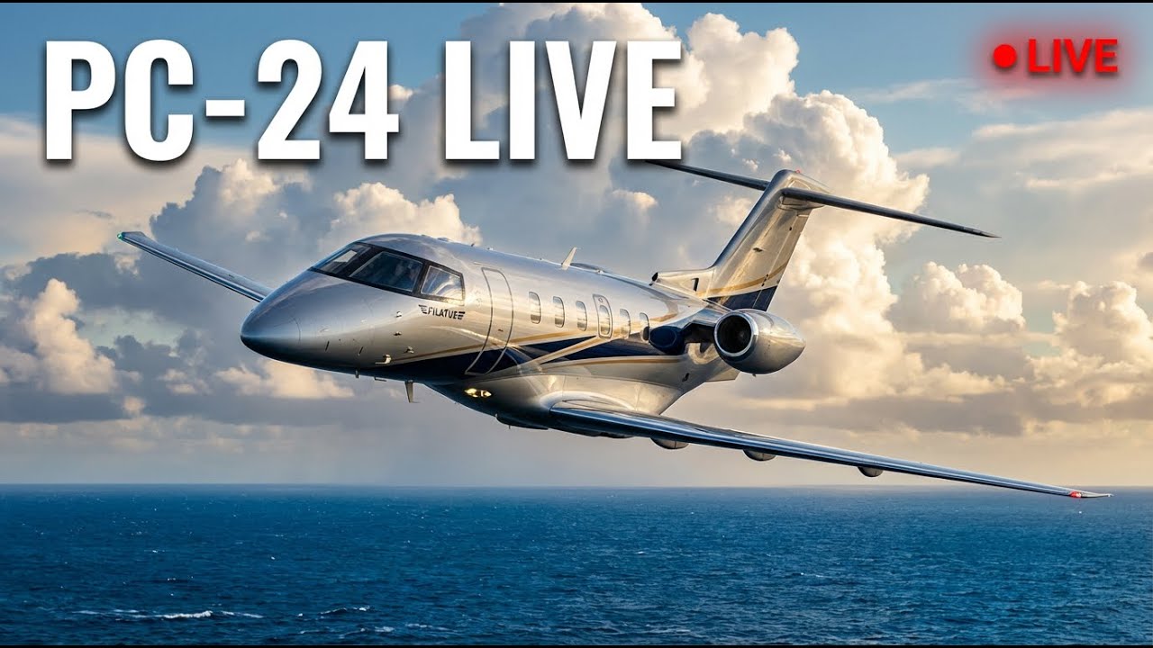 LIVE MSFS 2024 | Pilatus PC-24 Jet Flight KSBA → Mexico City (Career Mode)