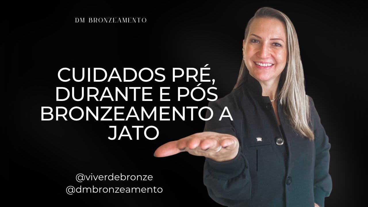 Cuidados básicos para o bronzeamento a jato.