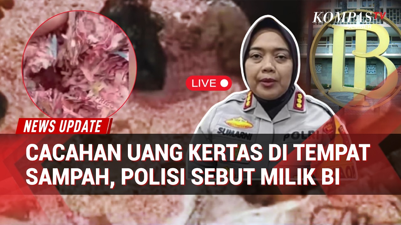 Polisi Bongkar Misteri Uang Cacahan di Tempat Sampah Bekasi, Milik Bank Indonesia