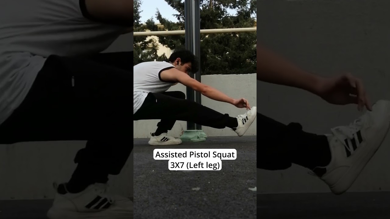 How To Do Pistol Squat. Day 41. Follow For More Read⬇️