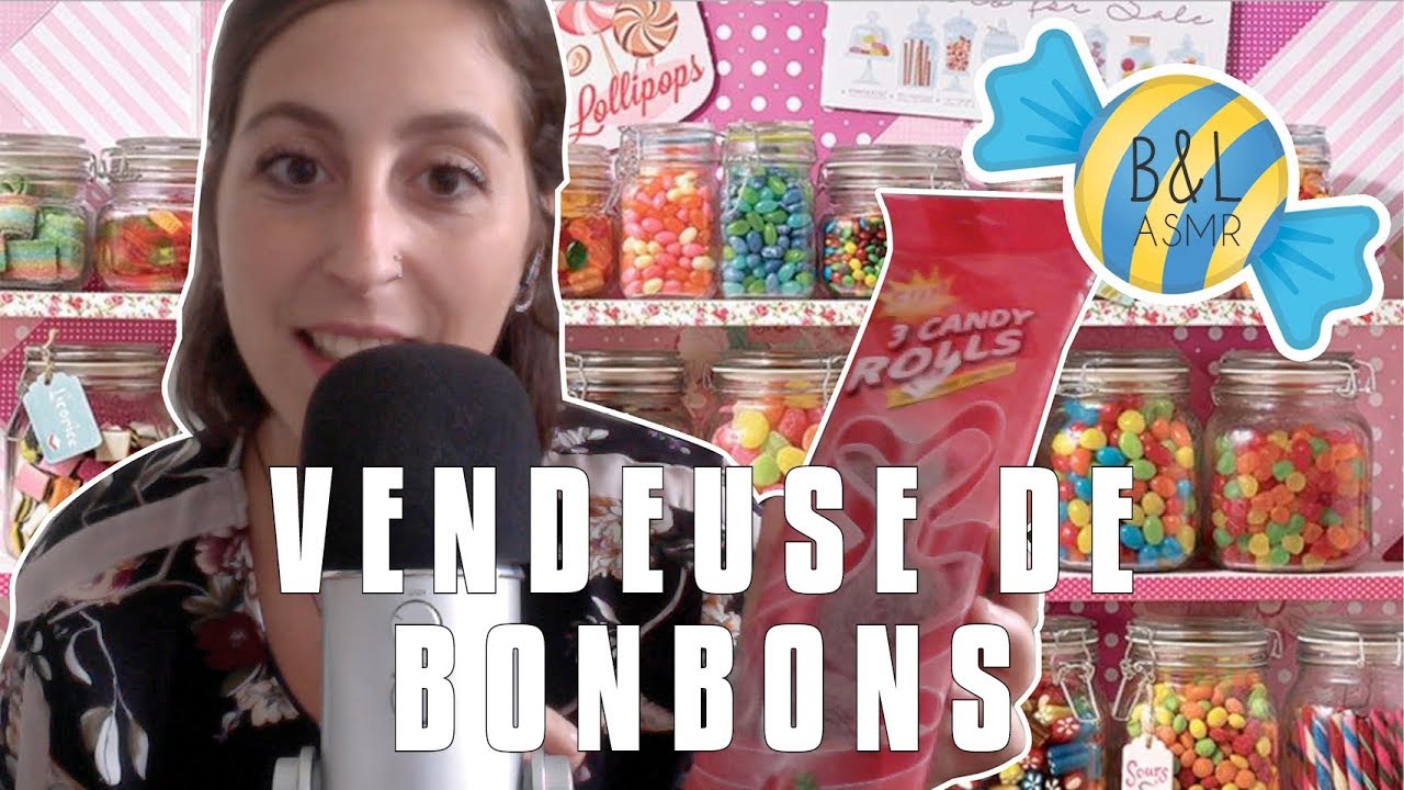 ASMR FR • ROLEPLAY - Vendeuse de bonbons 🍭