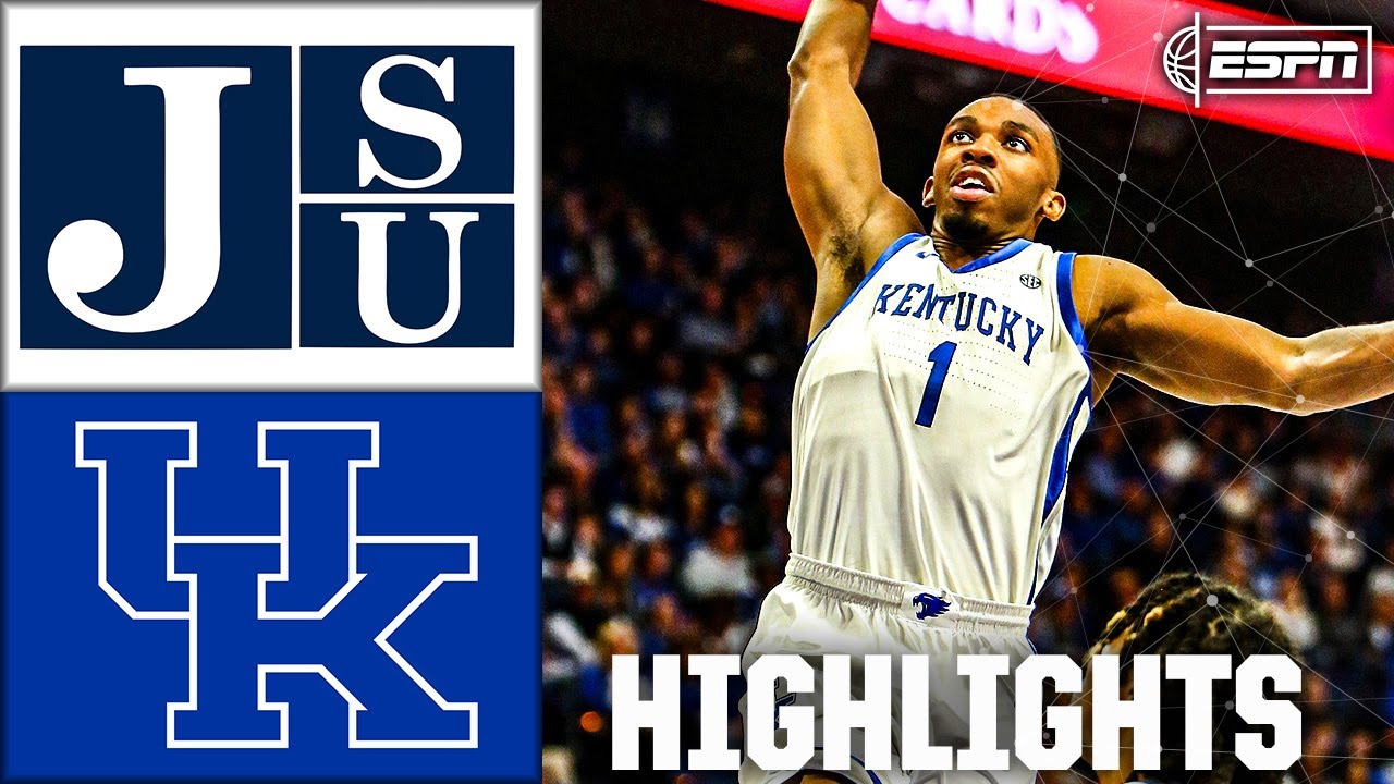 Jackson State Tigers vs. Kentucky Wildcats | Full Game Highlights | ESPN College Basketball