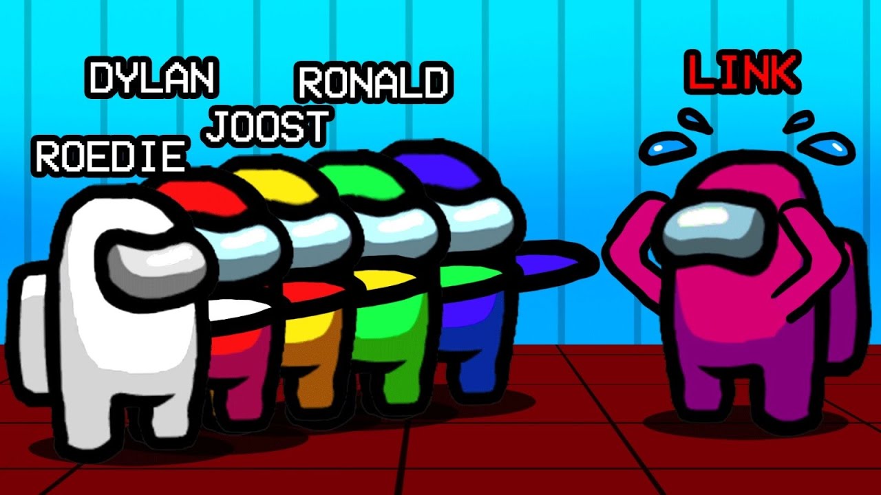 De 1600 IQ Techniek om te winnen... (Dylan Haegens, Joost, Link & meer - Among Us Nederlands)