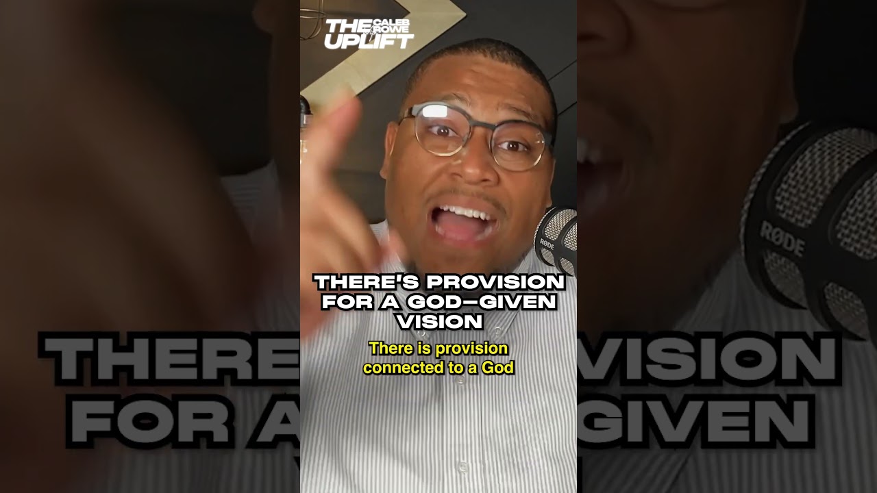 There&rsquo;s provision for a God-given vision #theuplift #christianinfluencer