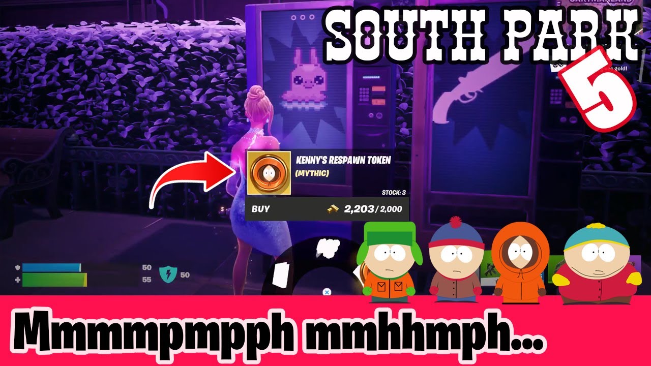 How to Easily complete Mmmmpmpph mmhhmph Quest in Fortnite (South Park Quests Part 5)