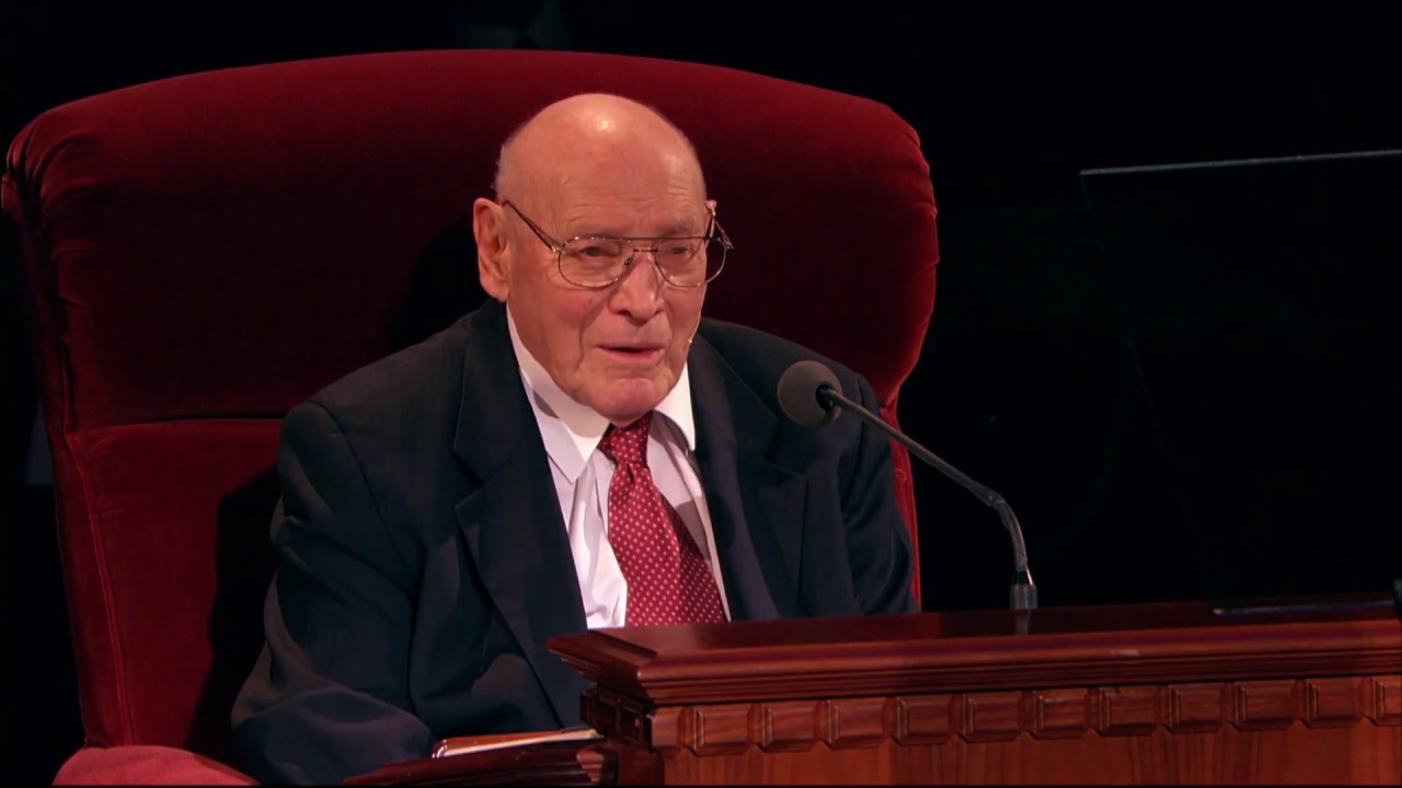 He seemed a little old  (Joseph B Wirthlin)