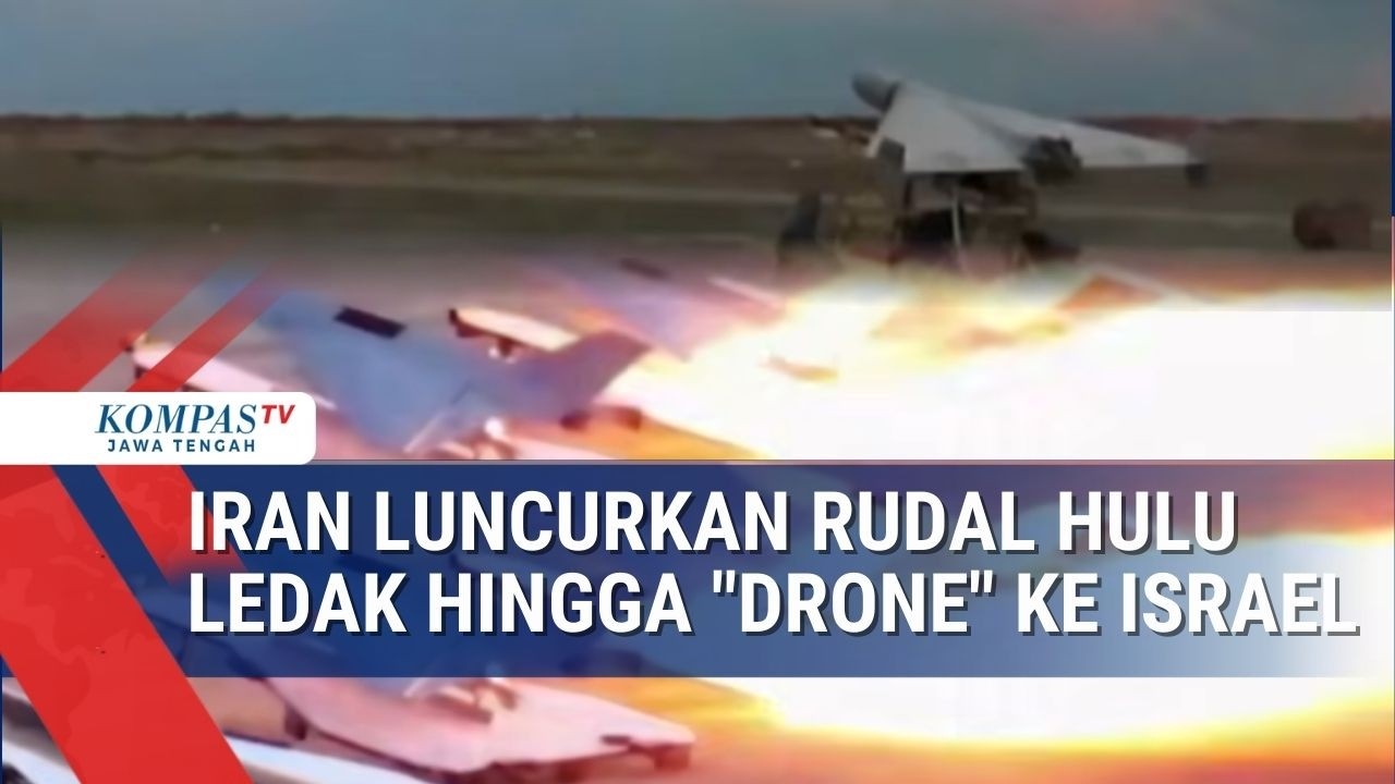 Sirine Meraung! Iran Luncurkan Rudal Hulu Ledak hingga 