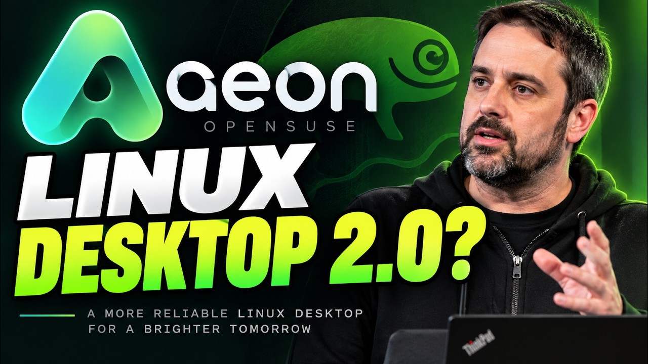 openSUSE Aeon: ЭТО будущее Linux-десктопа?