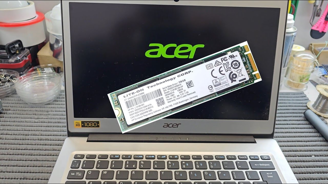 Acer Swift 1 SF113 31 #acer #ssd #repair #bg