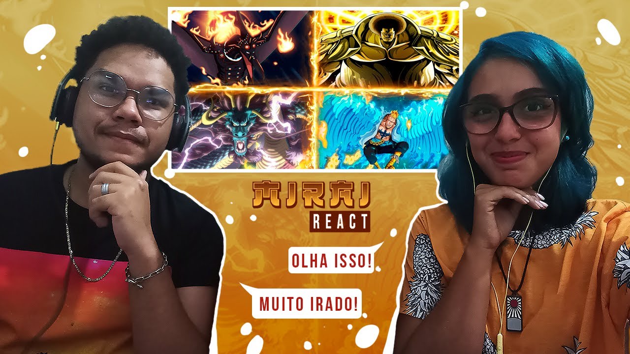 REACT // AS 10 AKUMA NO MI MAIS RARAS DE ONE PIECE | Player Solo