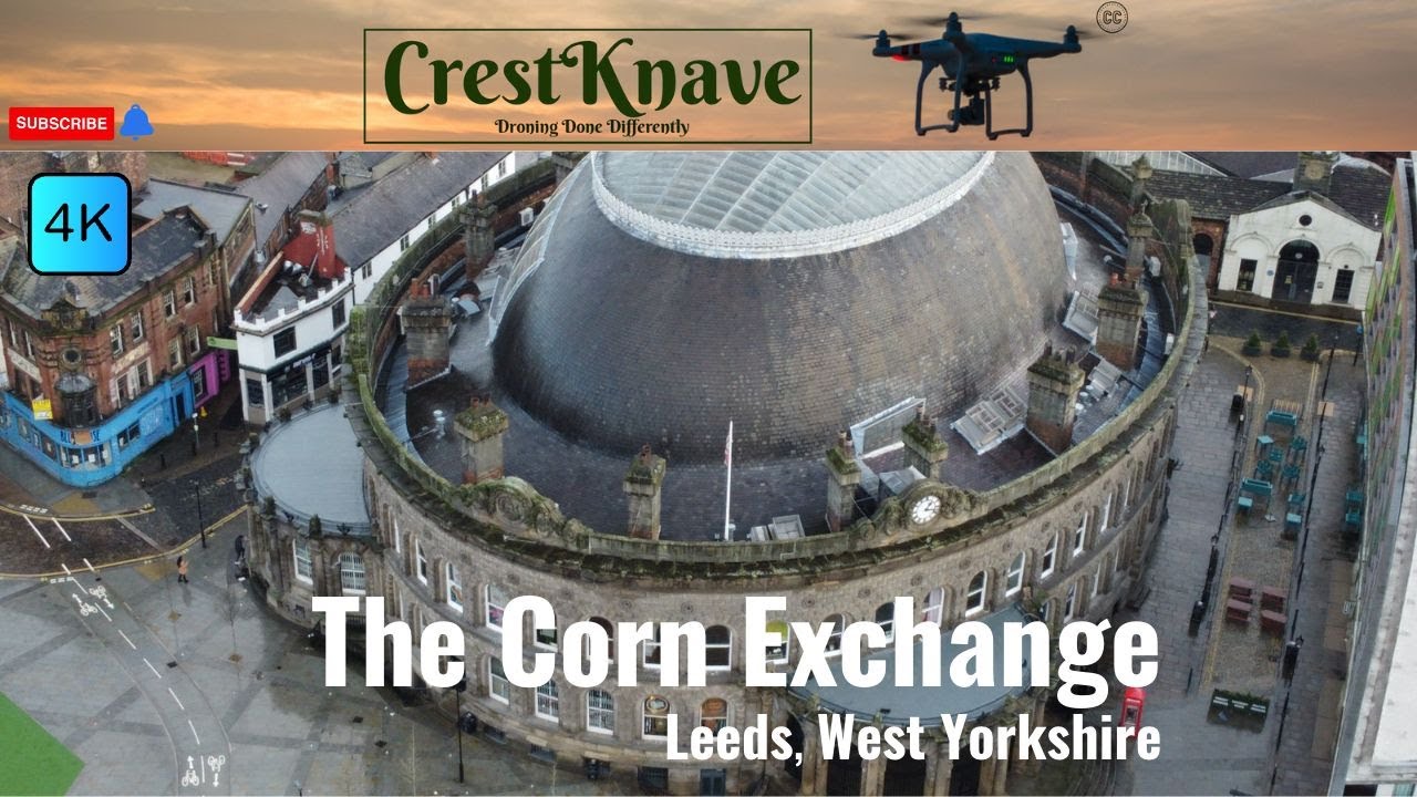 (4K) Leeds Corn Exchange (West Yorkshire)