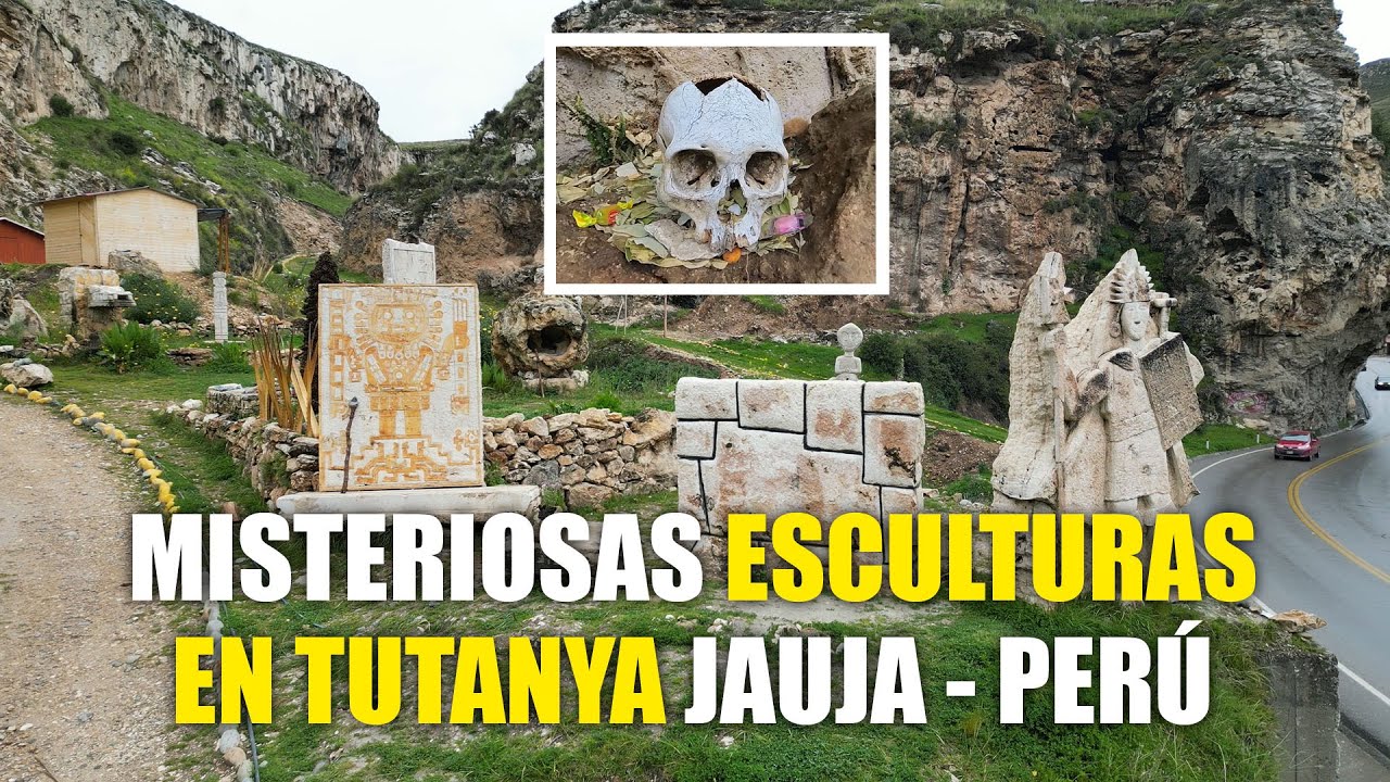 Misteriosas esculturas en Tutanya - Jauja Perú
