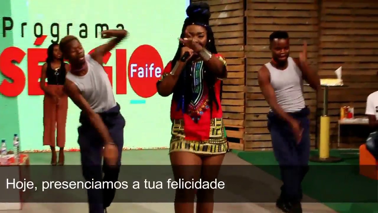Marllen levanta a plateia com Ukati no programa Sérgio Faife