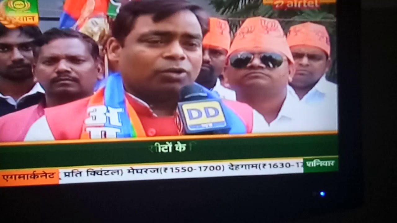 Dr R K Verma D D News par kishano ke muddepar