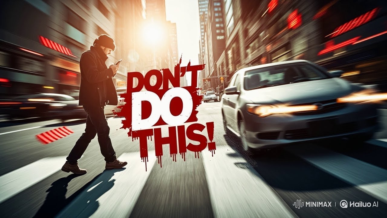 Don't Get Hit! 5 Critical Mistakes Pedestrians Make While Crossing