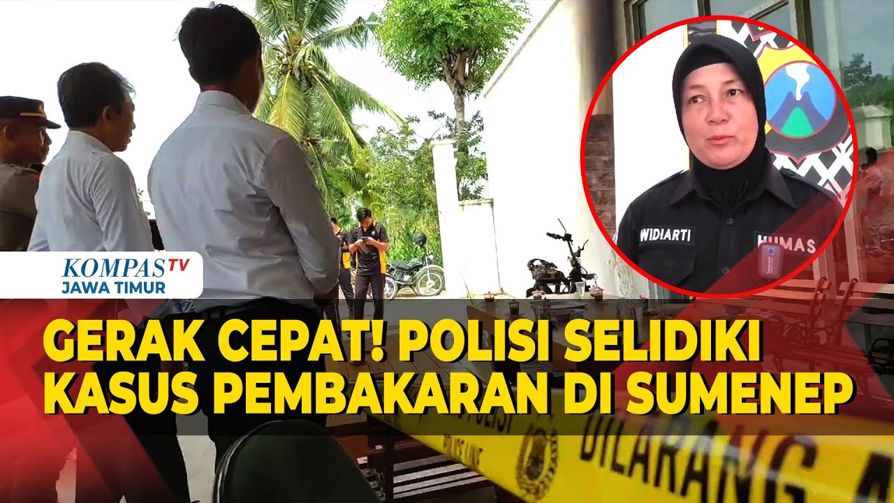 Polisi Dalami Kasus Pembakaran Rumah Relawan Prabowo Gibran di Sumenep