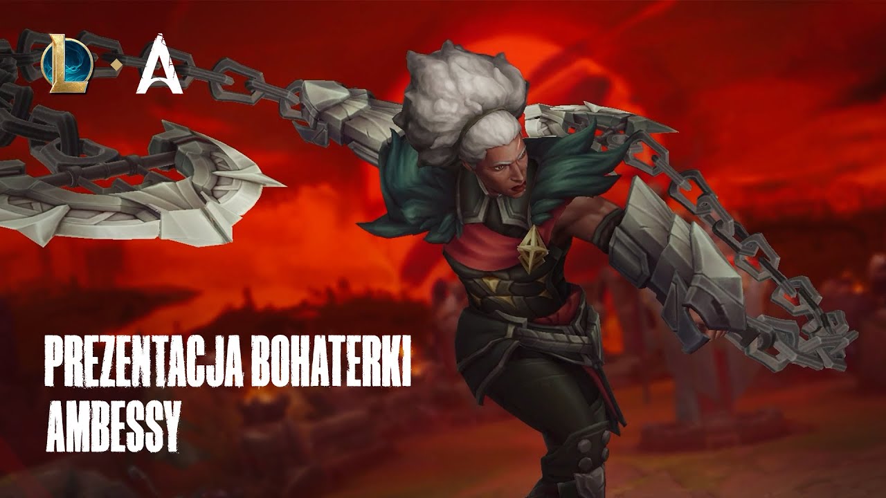 Prezentacja bohaterki Ambessy (z udziałem Mylona) | Rozgrywka &mdash; League of Legends