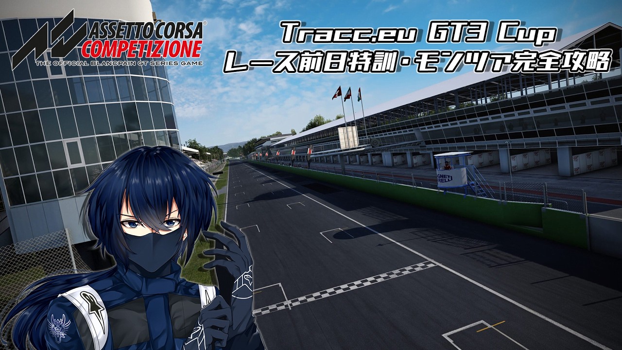 【AC Competizione】モンツァサーキットを完全攻略！いざ参る、ヴァンテージよ！【beACCLog065】【英語/日本語/マレー語】