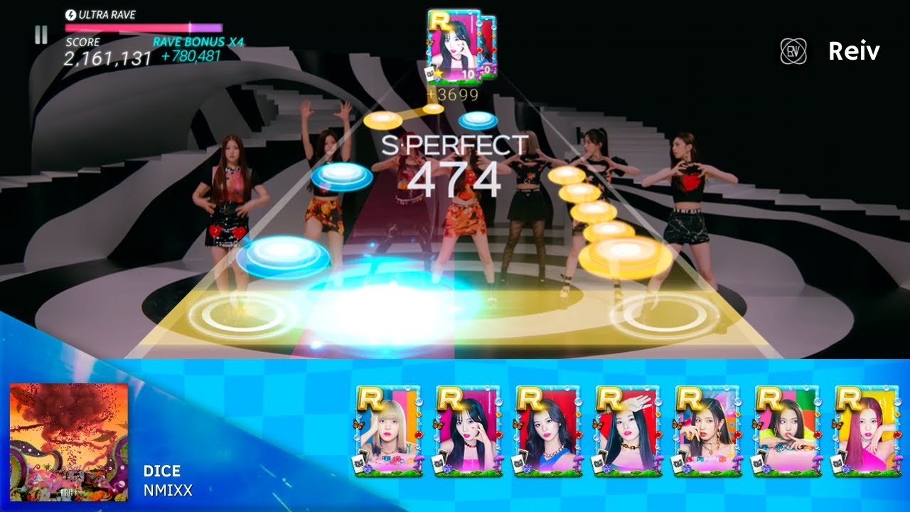 [SuperStar JYPNATION] NMIXX 'DICE' with MV | Gameplay Edit