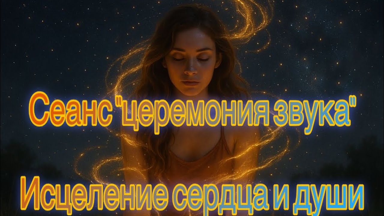 Исцеление сердца| Церемония звука| поточное сакральное пение| Музыка медицина| 369hz| Пробуждение