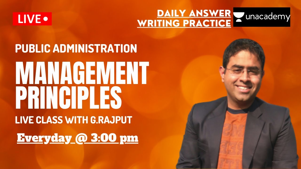 Management Principles- Peter Drucker | Answer Writing | UPSC | PUBLIC ADMINISTRATION