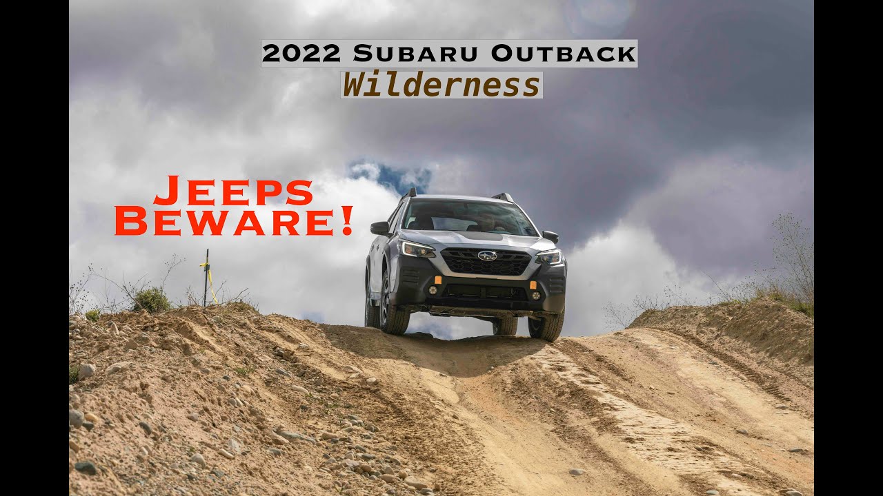 2022 Subaru Outback Wilderness On and Off Road Driving Review. Leave the Jeep. Take the Kids!
