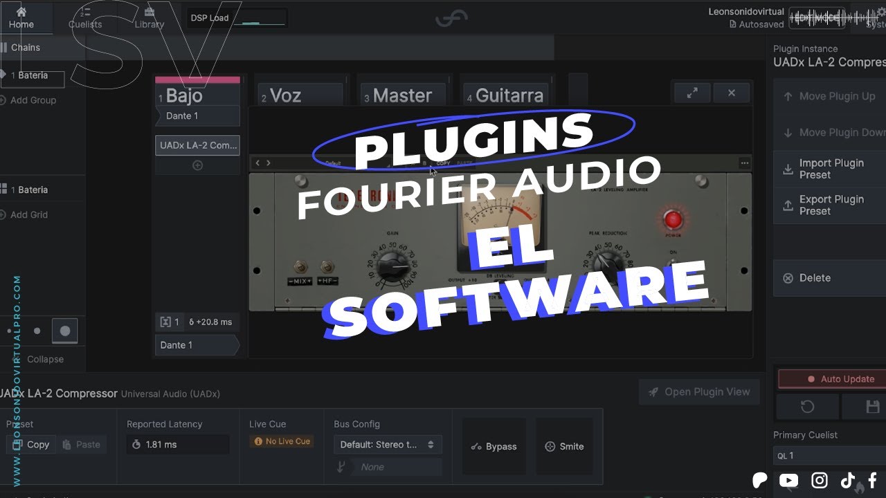Software Fourier Audio - Explicación a profundidad