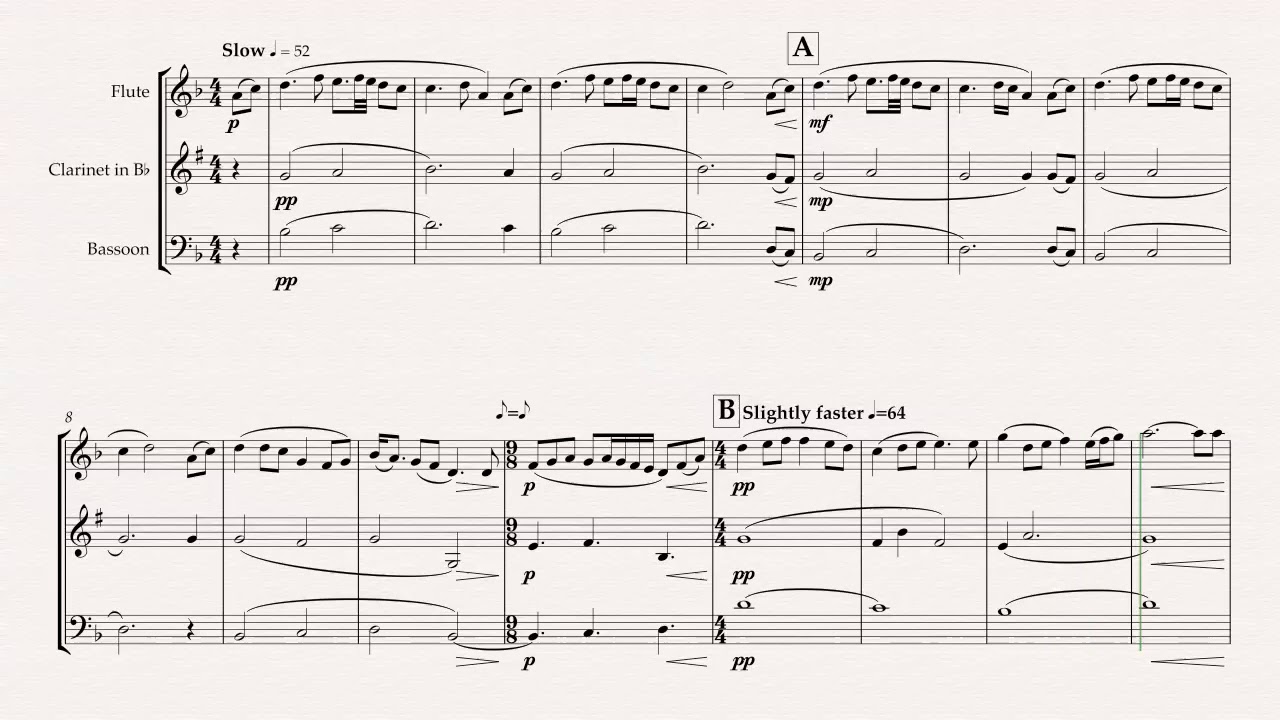 For the Love of a Princess (from Braveheart) for Wind Trio