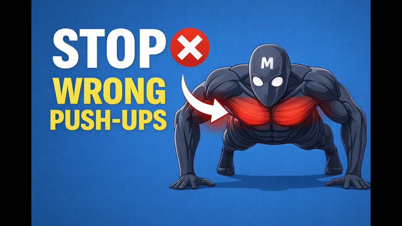 ❌ 99% Do Push-Ups WRONG — Fix These 5 Mistakes FAST