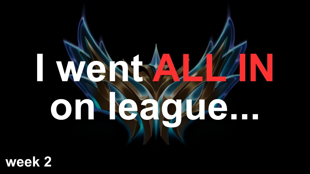 This is what going ALL IN looks like - Unemployment to RANK 1 - WEEK 2