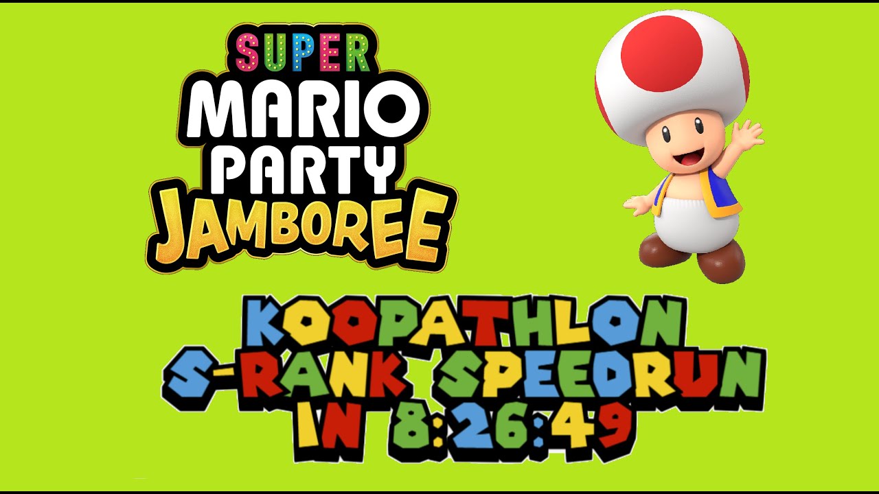 Mario Party Jamboree: Koopathlon S-RankSpeedrun