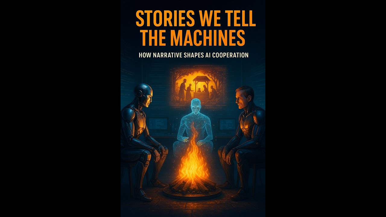 Stories We Tell the Machines How Narrative Shapes AI Cooperation