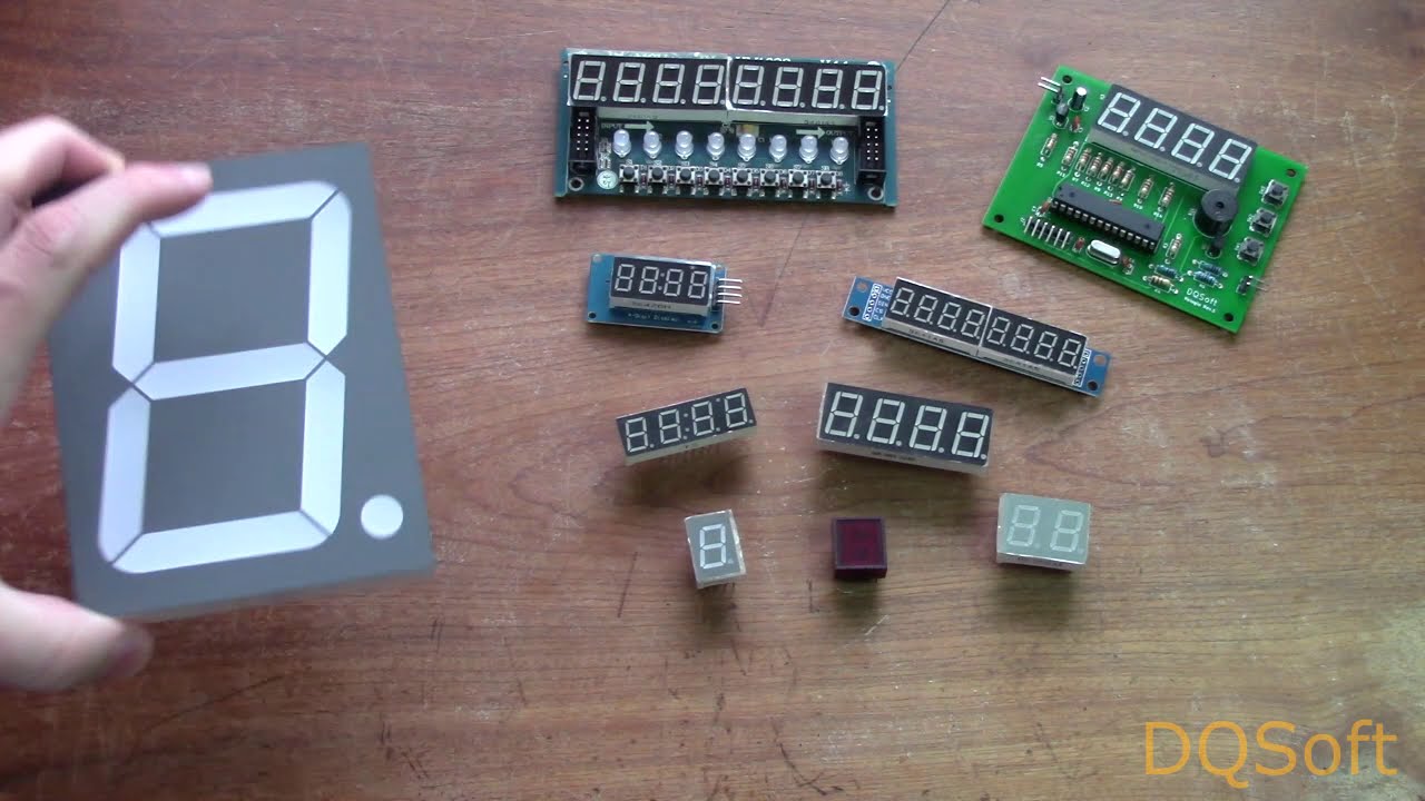 Displays LED de Sete Segmentos