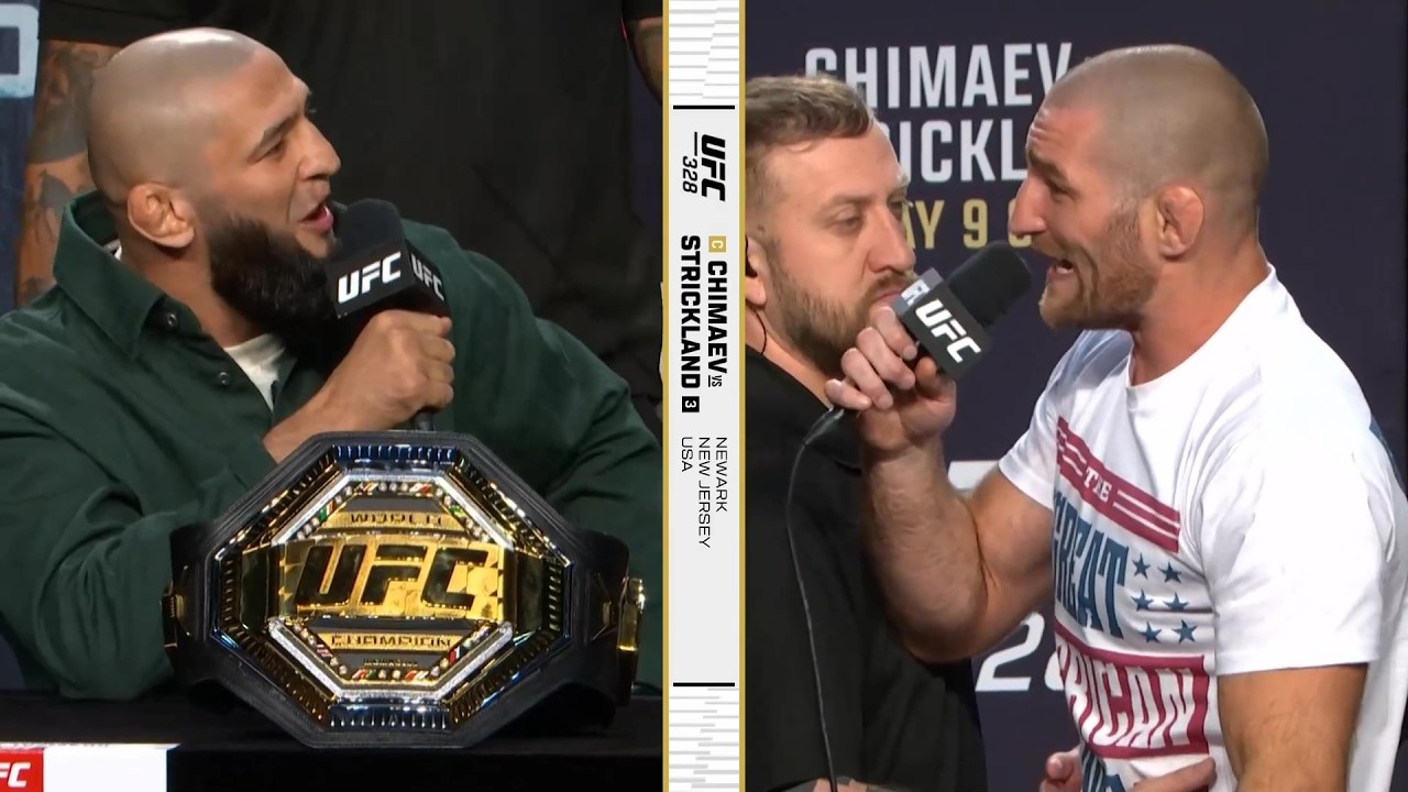 UFC 328: Press Conference