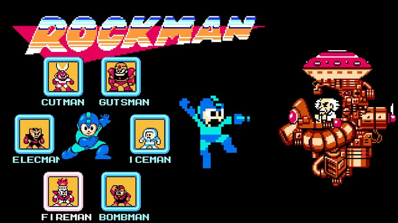 Rockman (Mega Man Japan Edition)  Longplay Famicom RetroGame