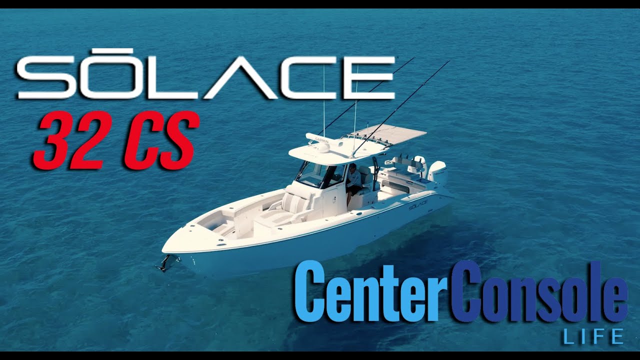 2022 Solace 32 CS with twin 300HP A Walkthrough from Tuppen's Marine and TackleIn 