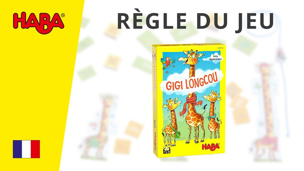 HABA Gigi Longcou (Règle du jeu)