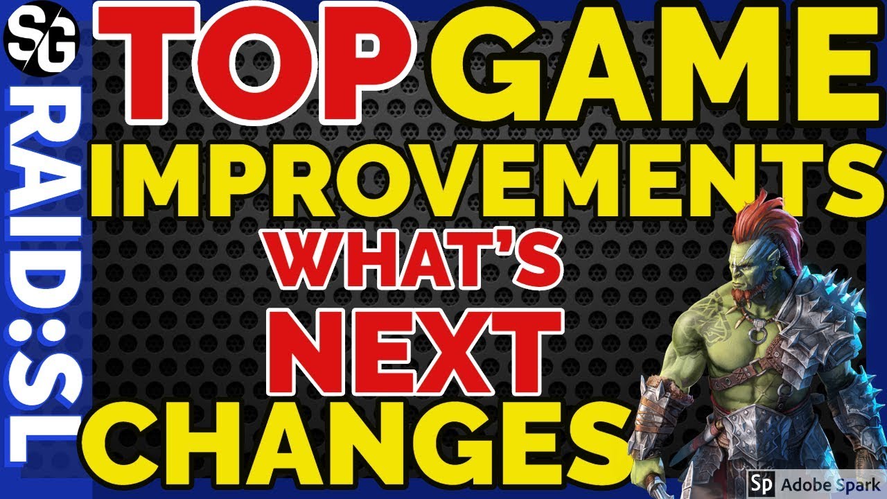 [RAID SHADOW LEGENDS] FUTURE UPGRADES TO RAID - QOL IMPROVEMENTS