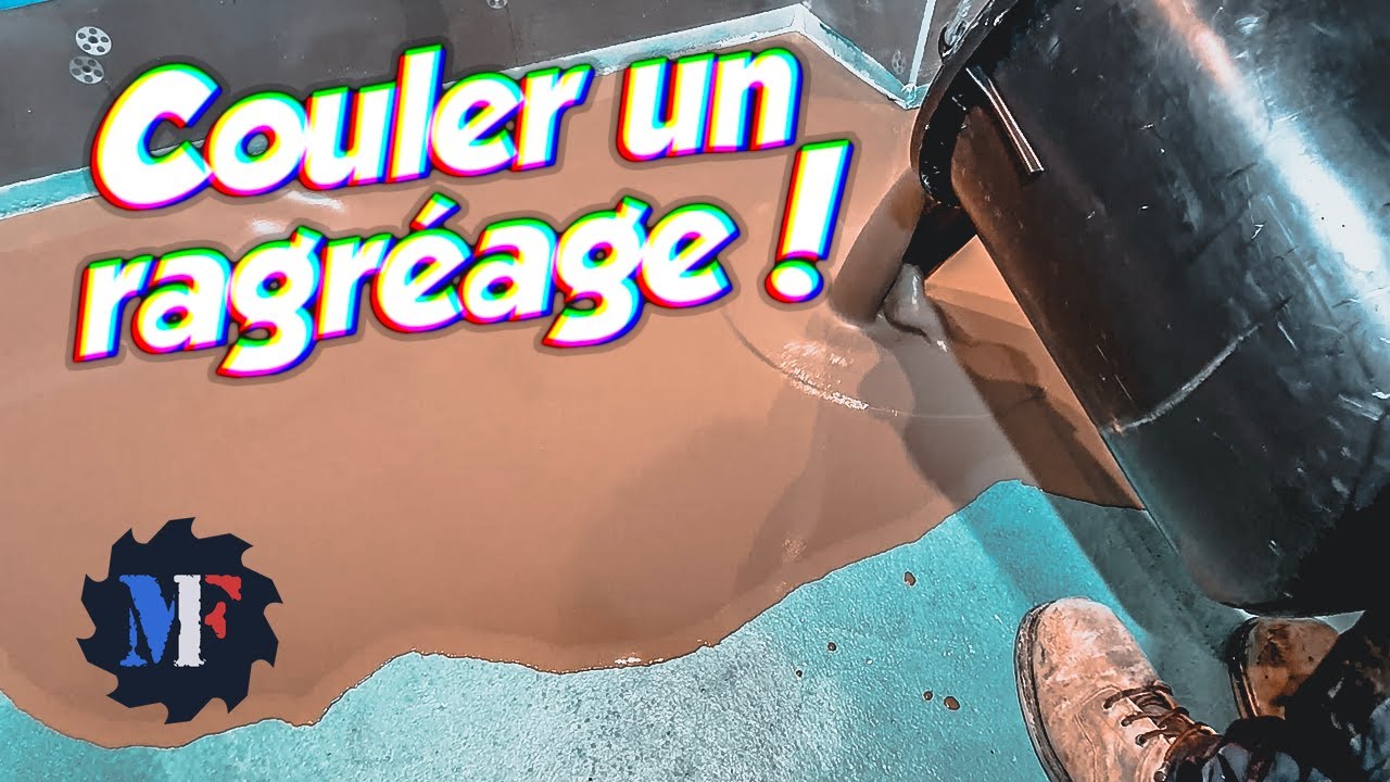 Faire un RAGRÉAGE FACILEMENT sur une CHAPE ! Rénovation Douche Italienne Ep 8
