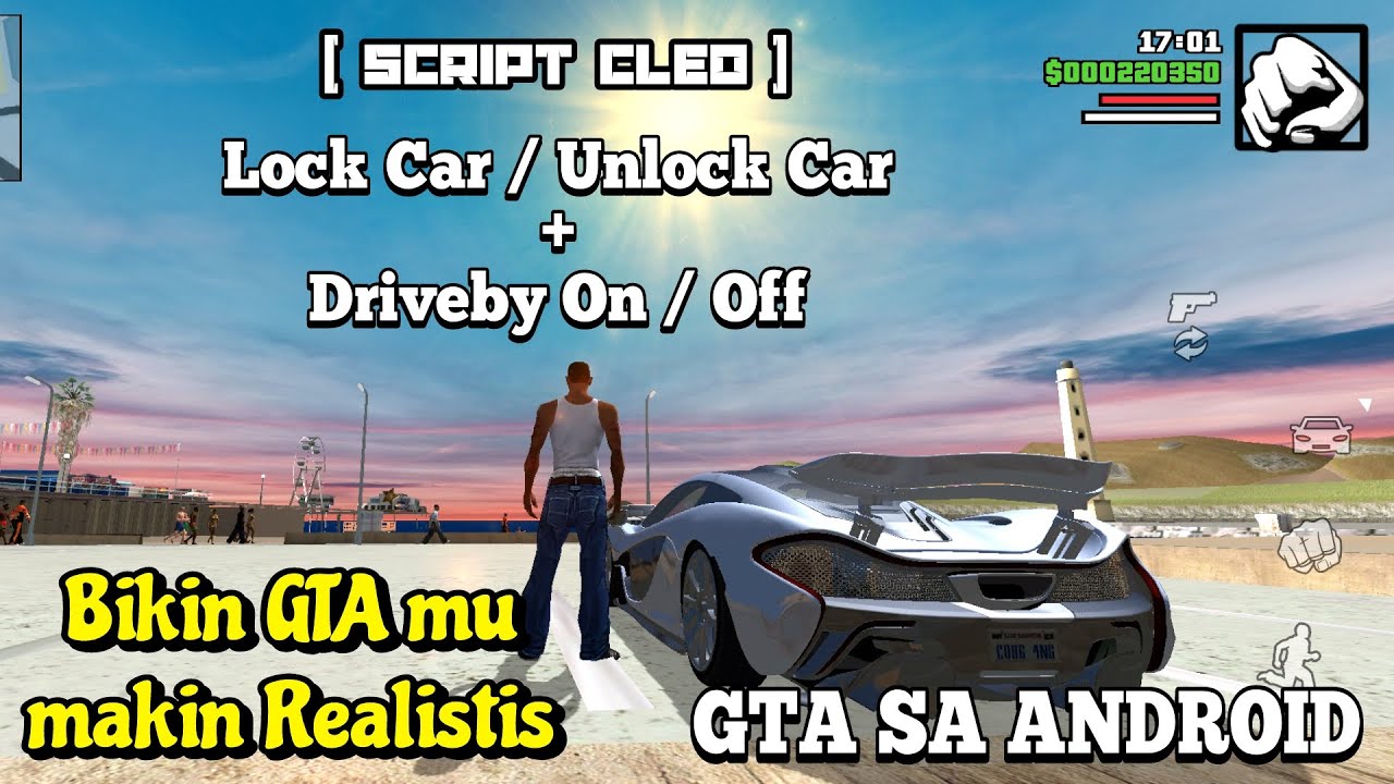 MOD Lock Unlock Car With Button Switch | GTA SA Android