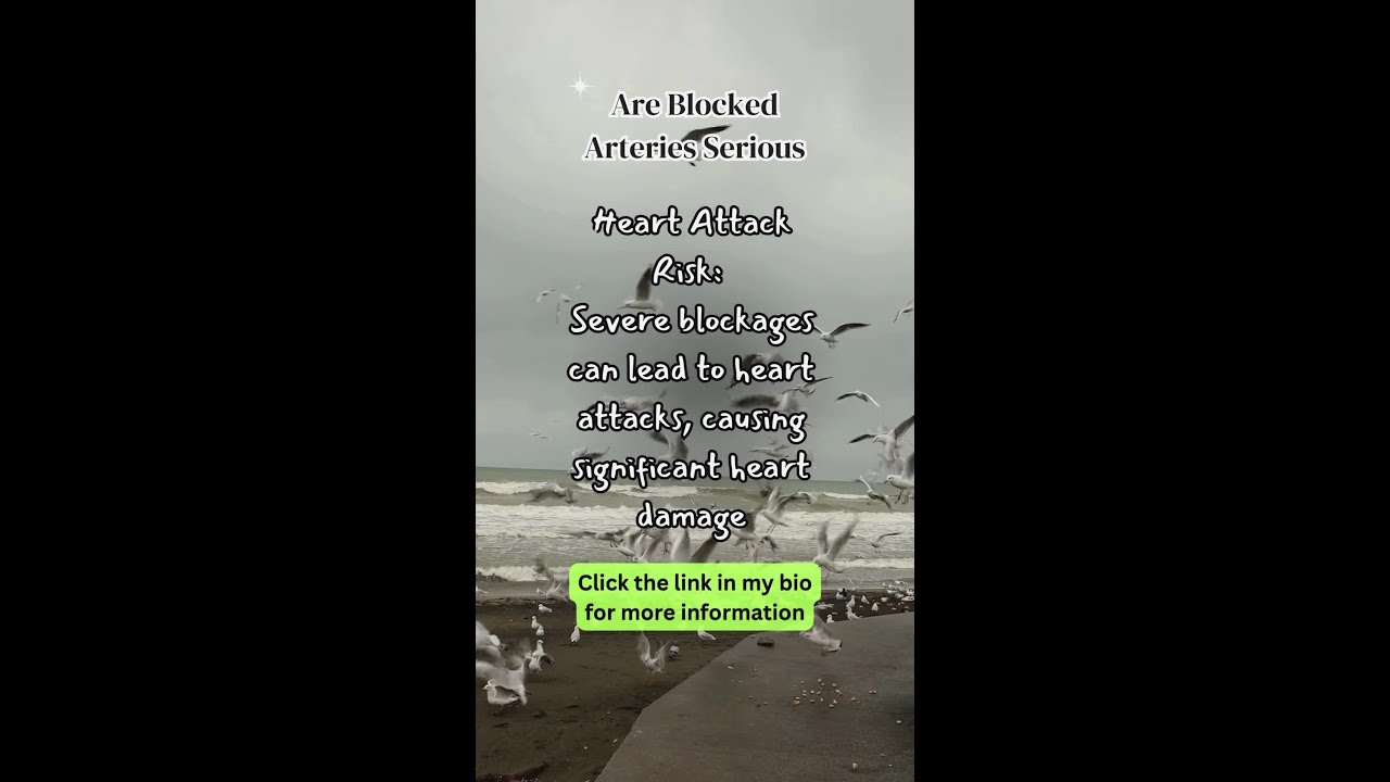 Are Blocked Arteries a Serious Heart Attack Risk? #shorts