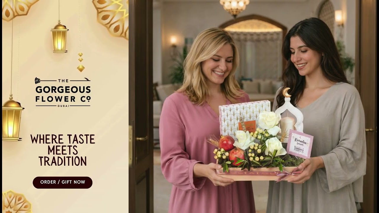 Luxurious Ramadan & Eid Gift Hampers with Flowers