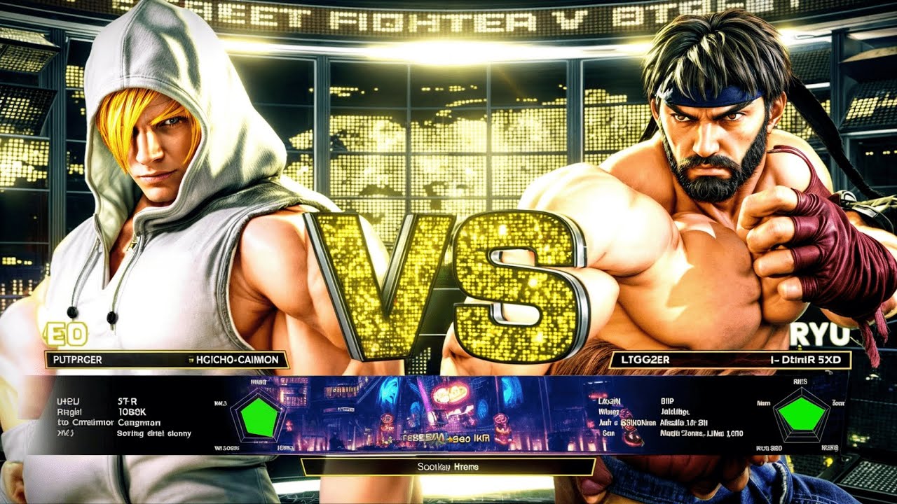 Street Fighter 5 | Ed vs Ryu | PC Gameplay 4K