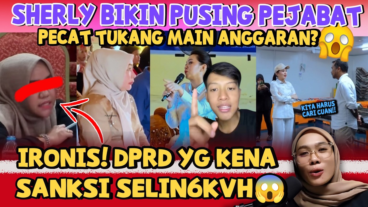 GUB.SHERLY BIKIN PUSING PEJABAT‼️TIBA2 ANCAM GANTI & DPRD YANG KENA SANKSITERNYATA SELINGK*H