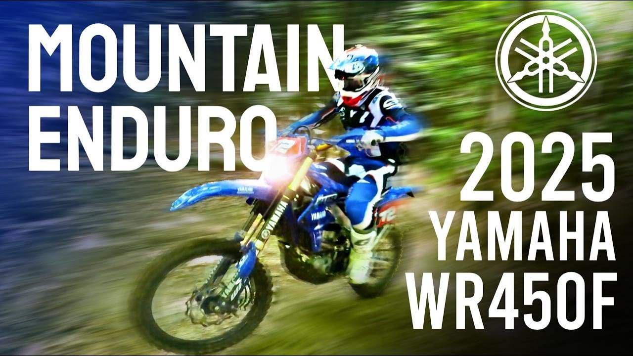 2025 YAMAHA WR450F - MOUNTAIN ENDURO | 4K
